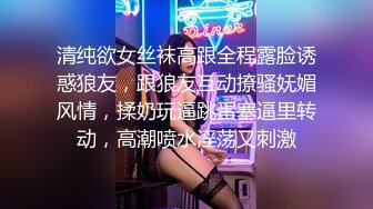 清纯欲女丝袜高跟全程露脸诱惑狼友，跟狼友互动撩骚妩媚风情，揉奶玩逼跳蛋塞逼里转动，高潮喷水淫荡又刺激